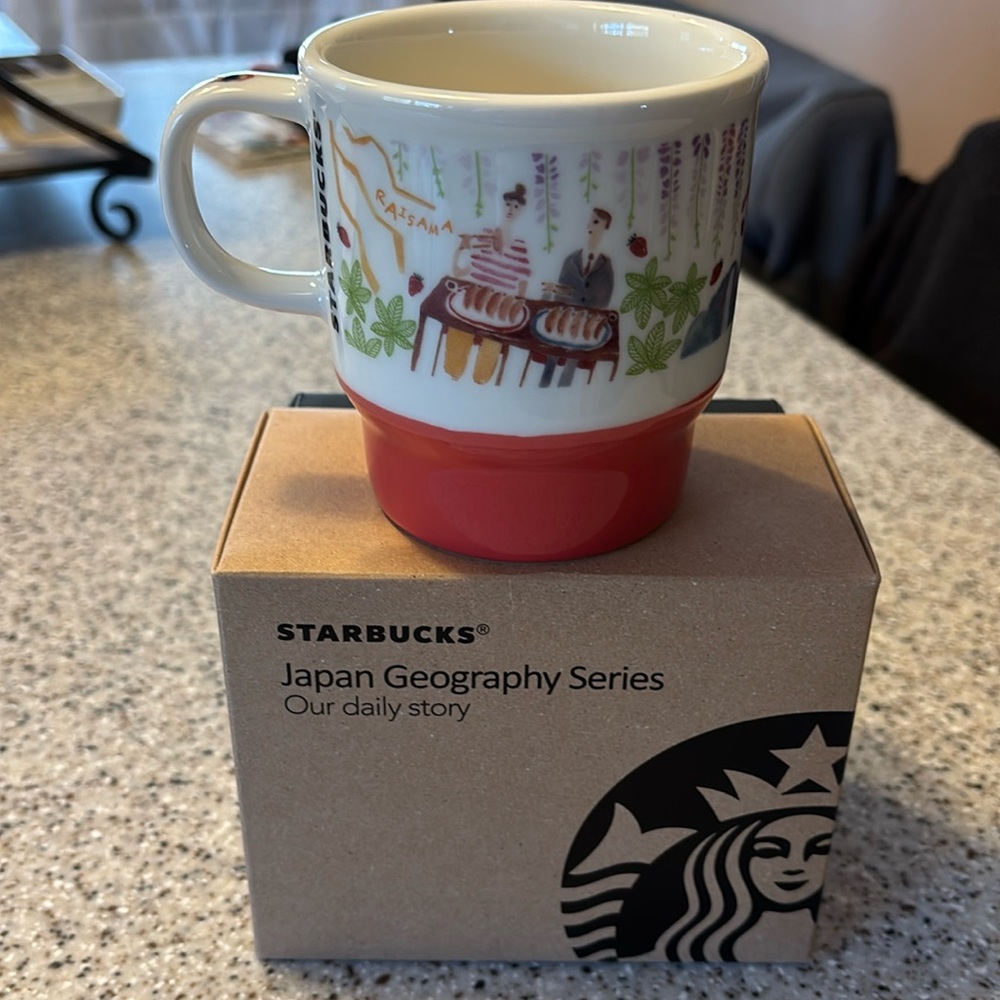 New ! Limited Edition Japan coffee mug ☕️ 
Starbucks